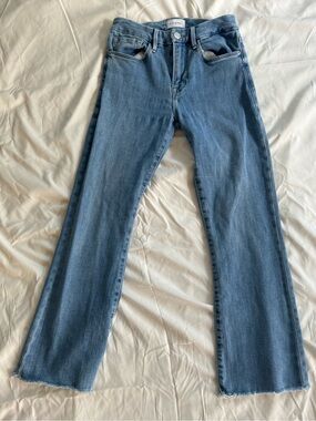Frame Denim Women’s Light Wash Straight Leg Jeans